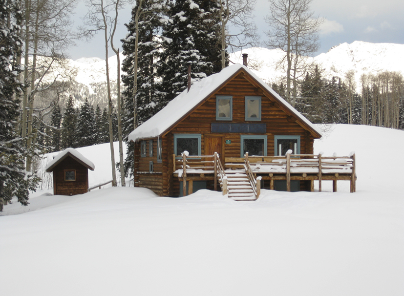 A 10th Mountain hut (Harry Gates)