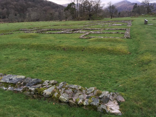 Ambleside's Roman fort - hardly a punishment posting