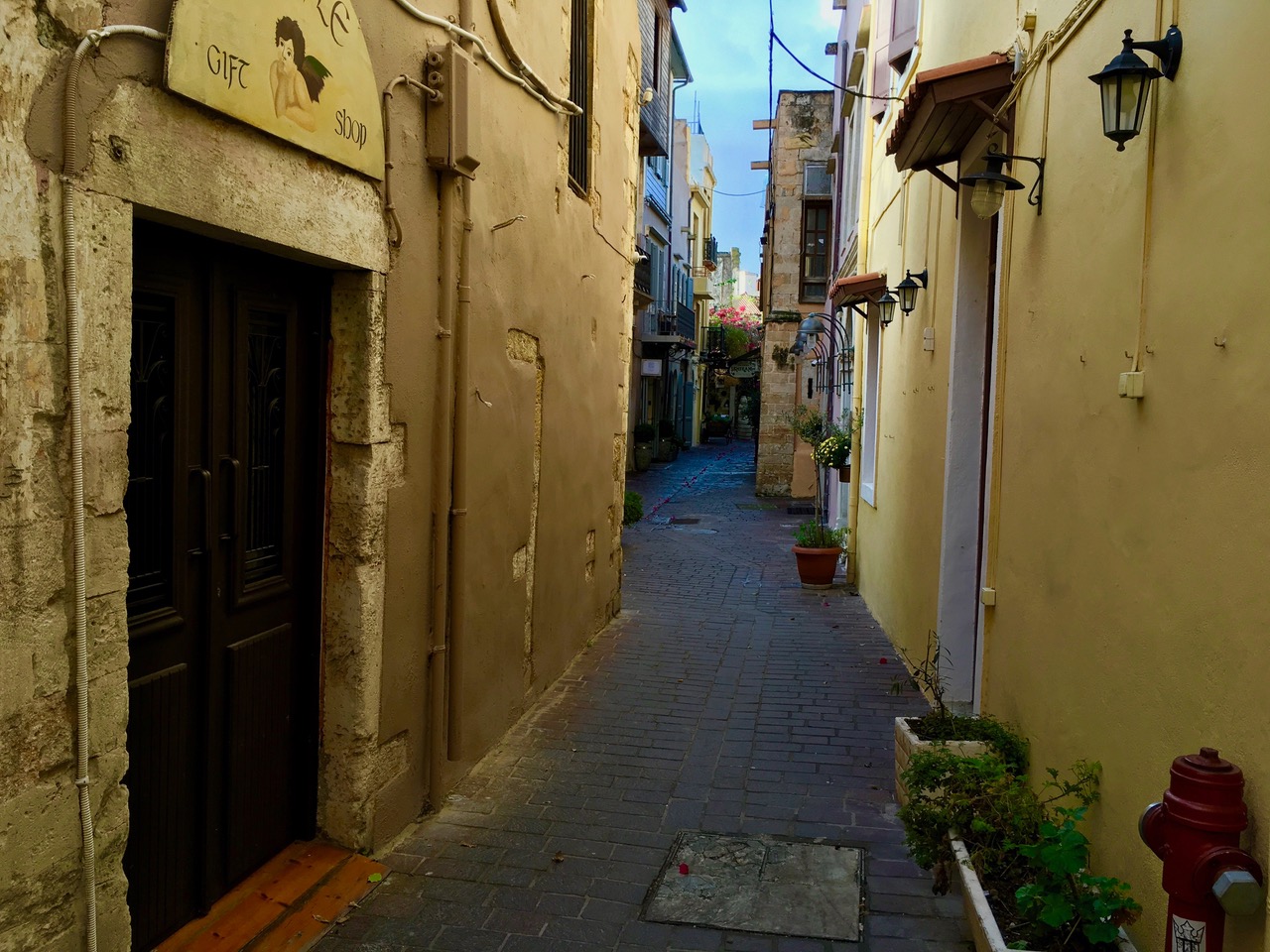 Chania's tiny streets