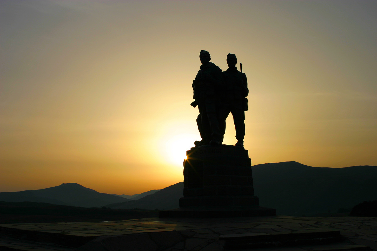 Commando War Memorial near Spean Bridge, Scotland