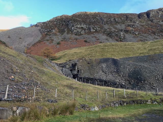 Greenside Mine - now abandoned but a piece of mining history