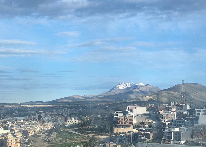 Joy upon joy. Sulaimaniyah also has mountains.