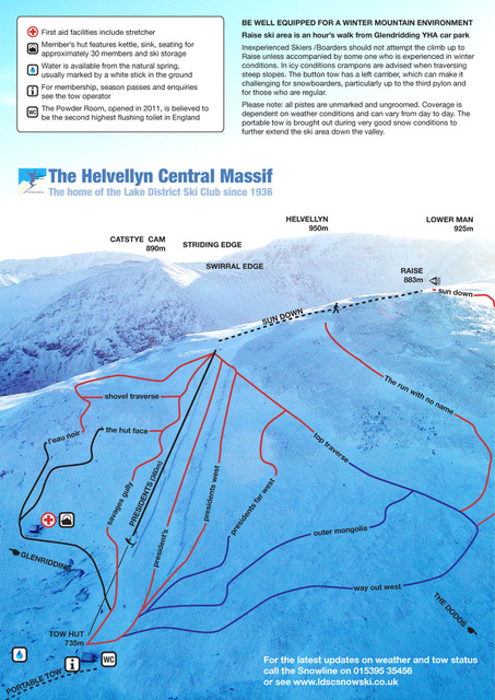 Lakeland has a serious piste map