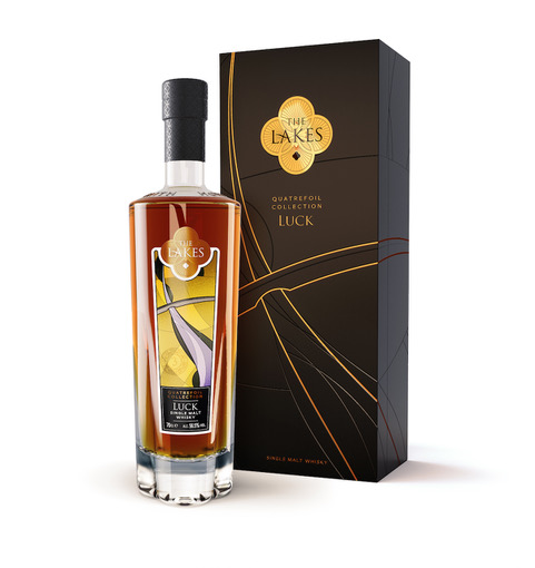 Luck whisky, from the Quatrefoil Collection, was released in October 2020 (Lakes Distillery)