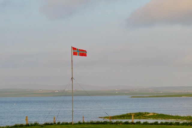 Orkney's flag - the Scandinavian link is clear