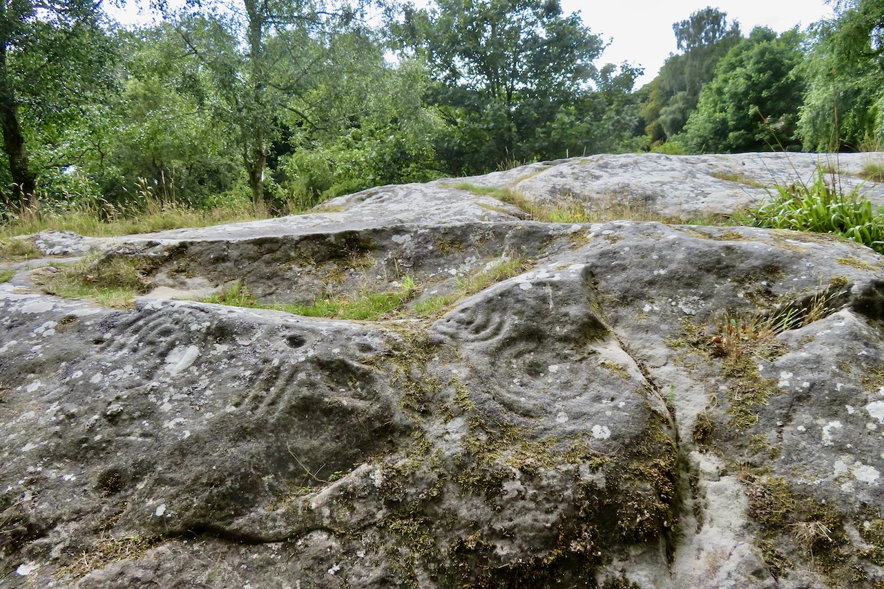 Roughting Linn with some serious carvings