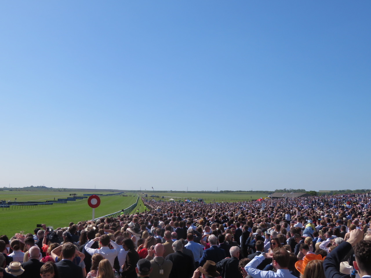 Serious attendance and serious fashion at the 2000 Guineas