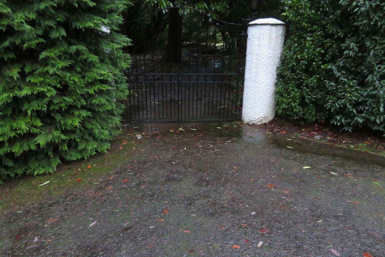 It was chucking it down in the Lake District before I left