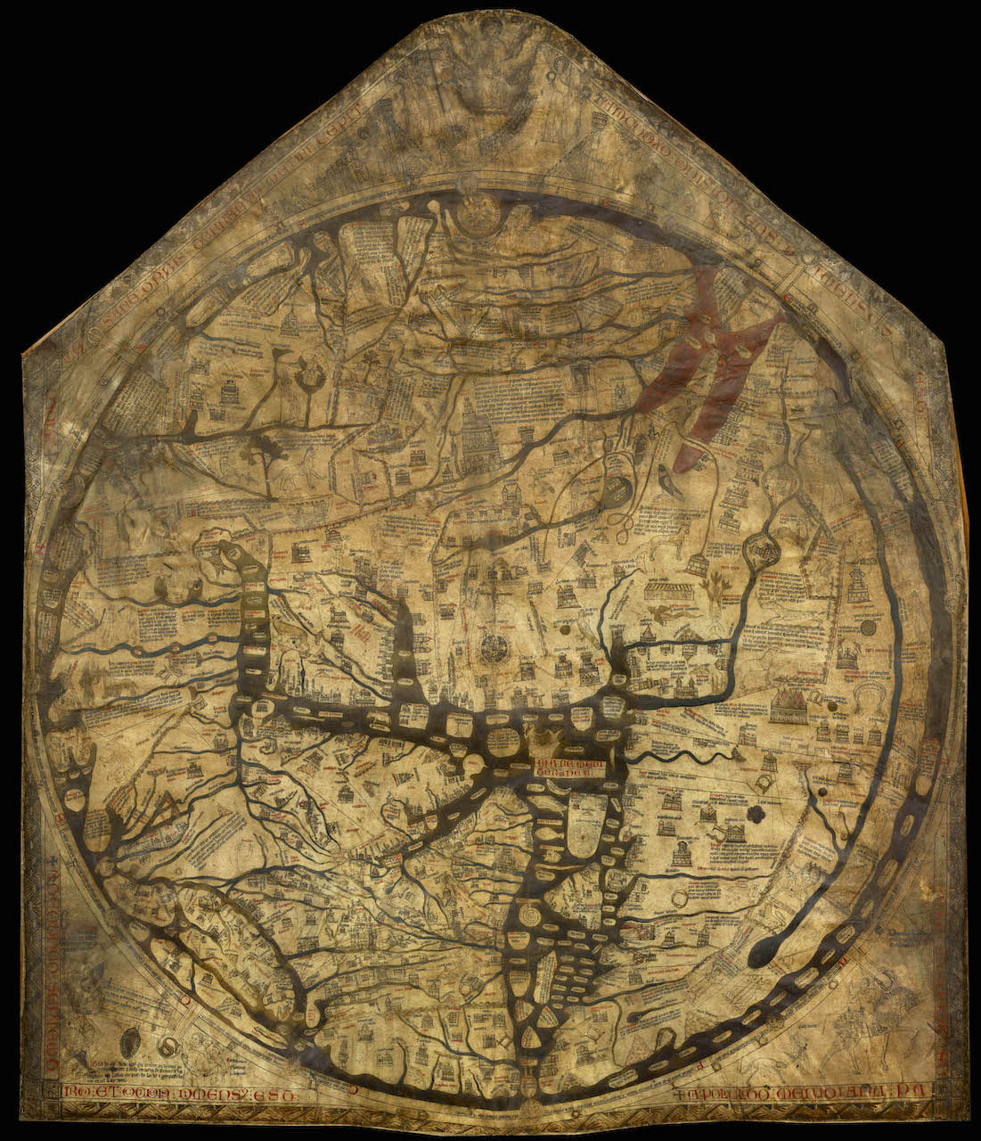Mappa Mundi (courtesy Wikipedia)