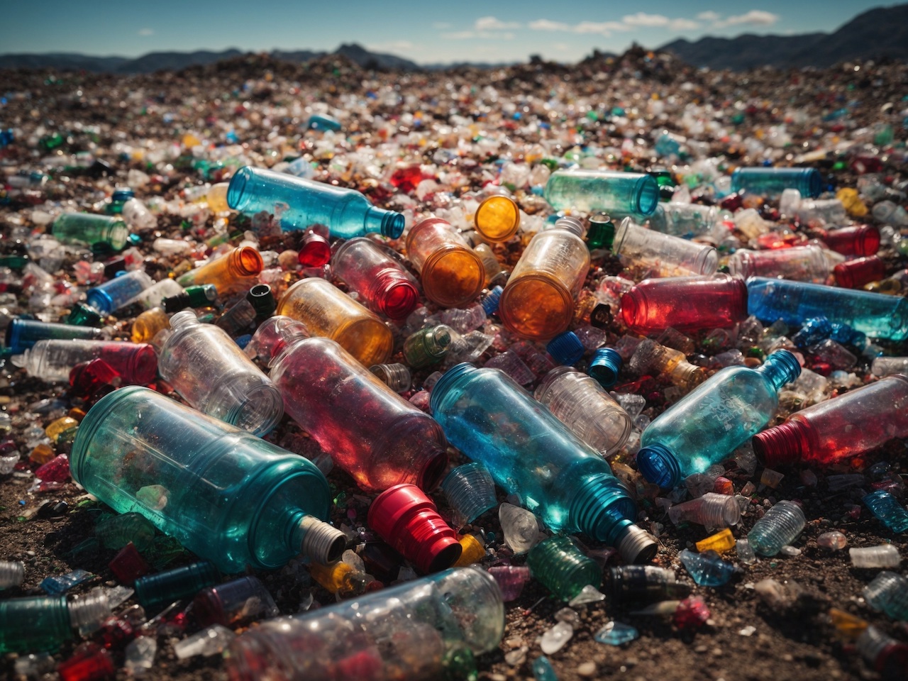 Plastic pollution (Image by Pete Linforth from Pixabay(